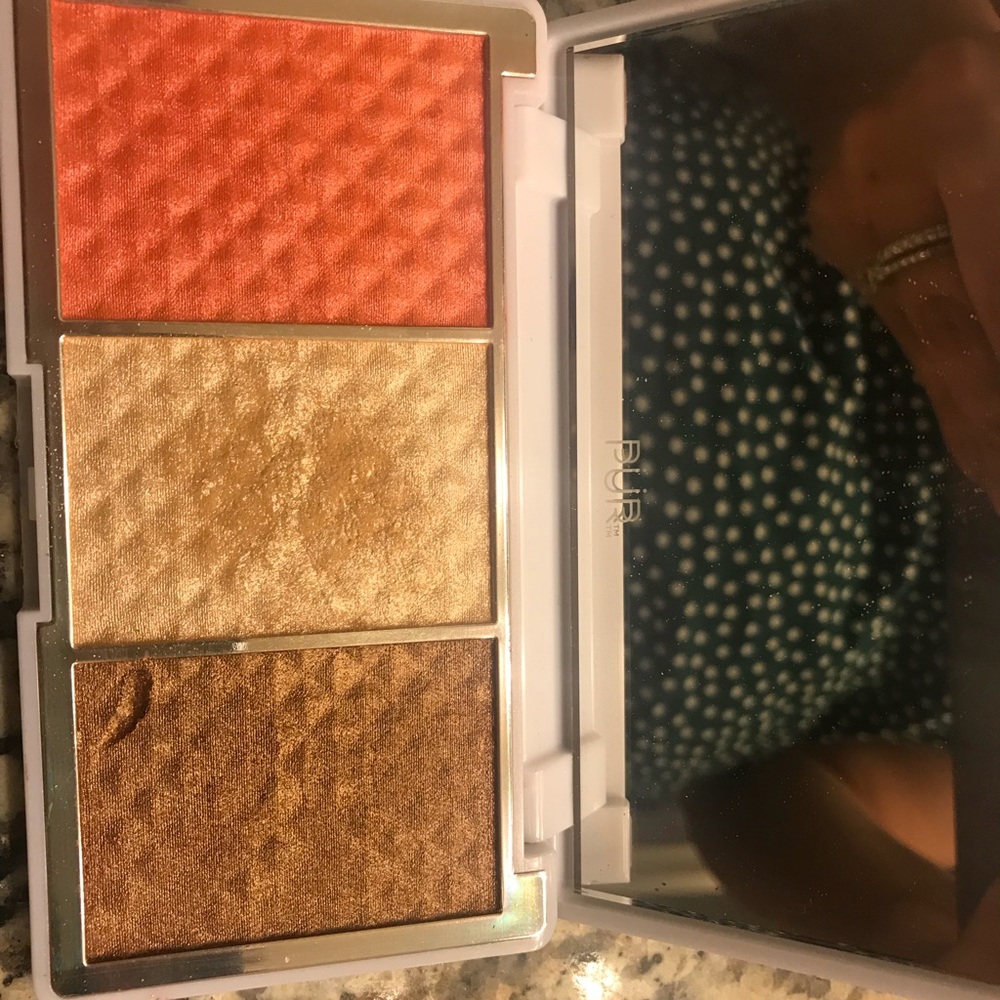 Pur bronze and brighten palette